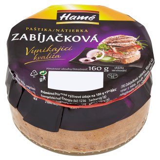 Hamé Zabijačková paštika 160g