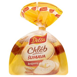 Delta Šumava pšenično žitný chléb krájený 250g