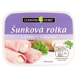 Country Store Šunková rolka s křenem v aspiku 200g