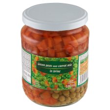 Green Peas and Carrot Mix in Brine 550g