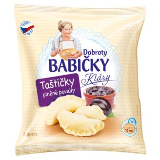 Dobroty Babičky Kláry Babiččiny taštičky plněné povidly 350g