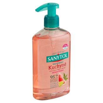 Sanytol Tekuté mýdlo kuchyně růžový grapefruit & svěží citrón 250ml