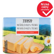 Tesco Butter 82% Fat 250g