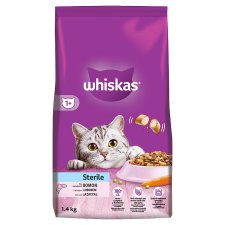 Whiskas Sterile with Divine Salmon 1.4kg