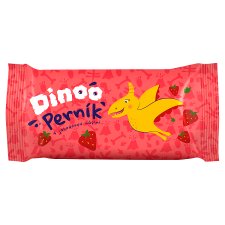 Dinoo Perník s jahodovou náplní 60g