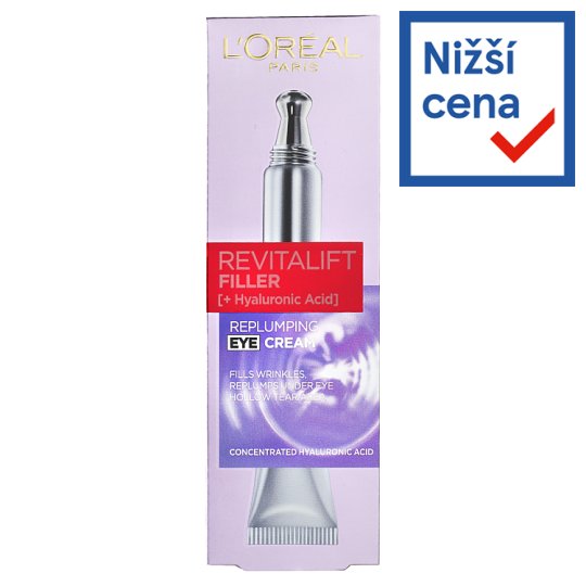 L'Oréal Paris Revitalift Filler Renew oční krém 15ml