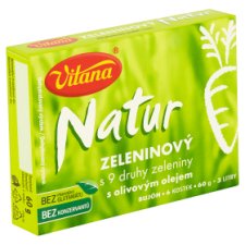 Vitana Natur Zeleninový bujón s 9 druhy zeleniny s olivovým olejem 60g