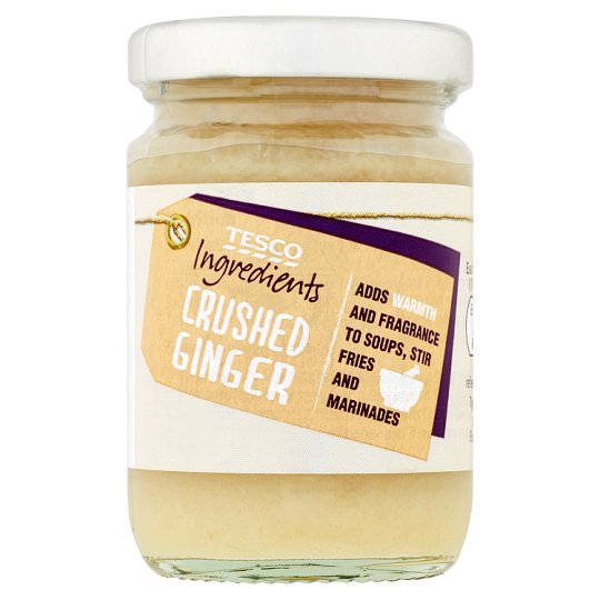 Tesco Ingredients Crushed Ginger 90g Tesco Groceries