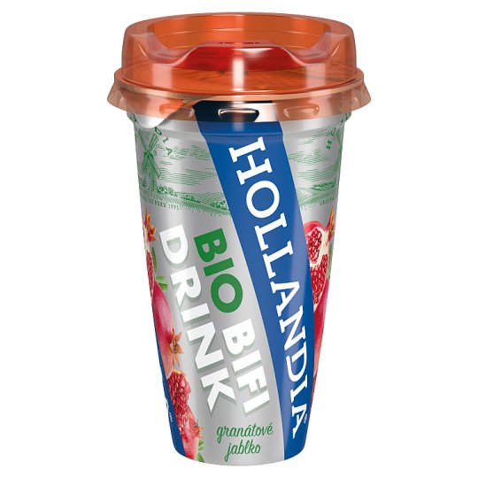 Hollandia Bio BiFi drink granátové jablko 230g