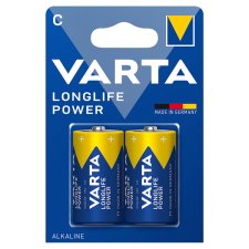 VARTA Longlife Power C Alkaline Batteries 2 pcs