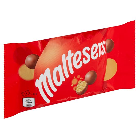 Maltesers Milk Chocolate with a Crunchy Center 37g - Tesco Groceries