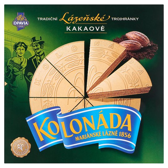 Opavia Kolonáda Tradiční lázeňské trojhránky kakaové 260g