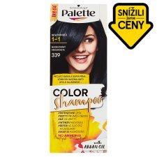 Schwarzkopf Palette Color Shampoo barva na vlasy Modročerný 1-1 (339)
