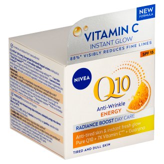 Nivea Q10 Plus C Energizující denní krém proti vráskám OF 15 50ml