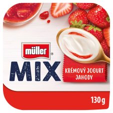 Müller Mix Jogurt s jahodami 130g