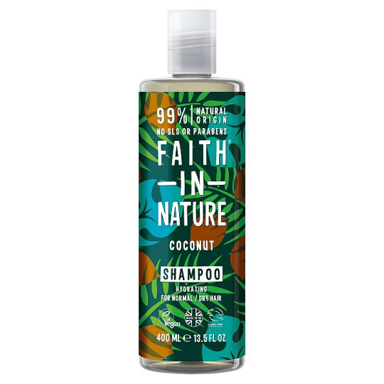 Faith in Nature přírodní kokosový šampon 400ml