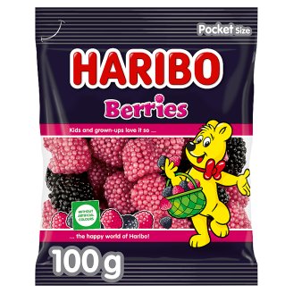 Haribo Berries želé s ovocnou příchutí 100g