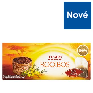 Tesco Rooibos bylinný čaj 20 x 2g