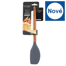 Tesco Go Cook Acacia Silicone Spatula Grey