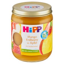 HiPP Bio jablko, mango a jahody 160g