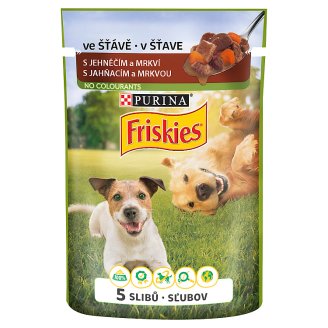 Friskies PES VitaFit kapsička s jehněčím a mrkví ve šťávě 100g