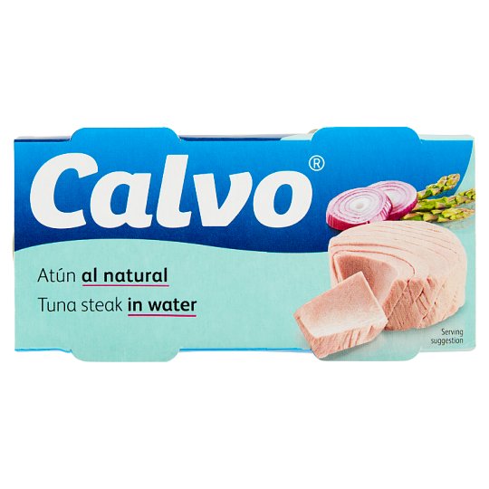 Calvo Tuna in Own Juice 2 x 80g Tesco Groceries
