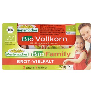 Mestemacher Bio Family chléb mix druhů 350g