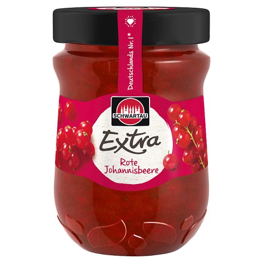 Schwartau Extra džem červený rybíz 340g