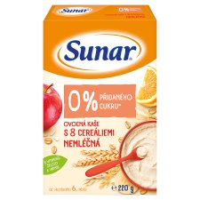 Sunar Fruit Porridge with 8 Cereals Non-Dairy 220g