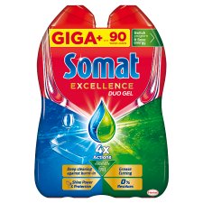 Somat Excellence Duo Dishwasher Gel 1620ml