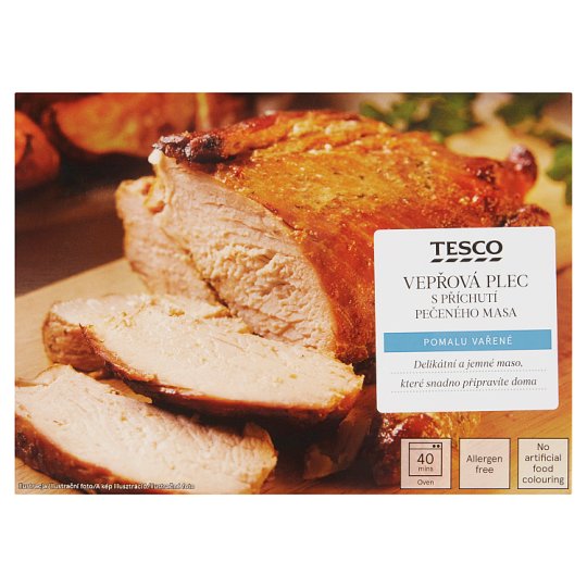 Tesco Pork Shoulder With Roasted Meat Flavor 550g Tesco Groceries