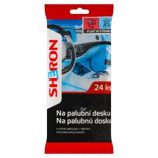 Sheron Wet Wipes on Dashboard 24 pcs