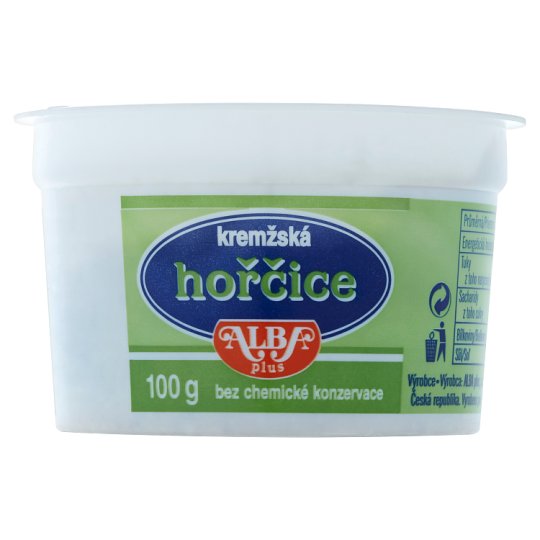 Alba Plus Kremžská hořčice 100g