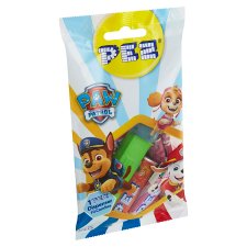 Pez Bag Paw Patrol Dispenser + Fruit Flavour Confectionery Tablets 10 x 8.5g (85g)