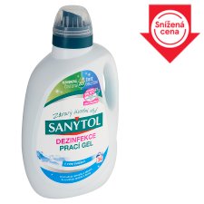 Sanytol Dezinfekce prací gel s vůní svěžesti 34 praní 1,70l