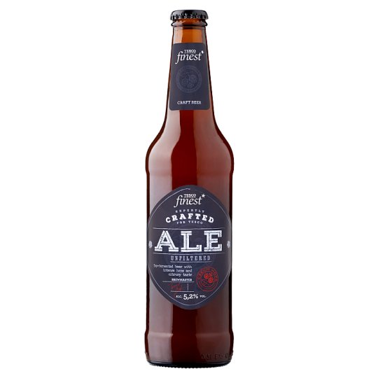 Tesco Finest ALE pivo speciální světlé nefiltrované 500ml