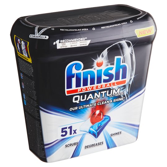 Finish Quantum Ultimate Dishwasher Capsules 51 Pcs 6375g Tesco Groceries