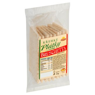 Michelské Pekárny Křehké plátky bruschetta 65g