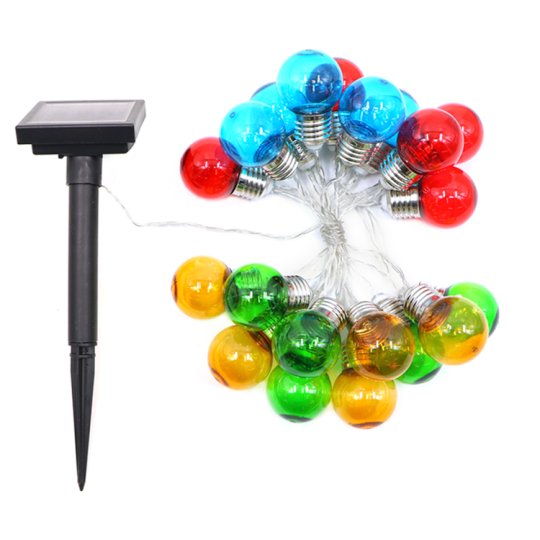 Tesco Solar Colored Light Bulbs 20 pcs Tesco Groceries