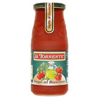 La Torrente Hotová rajčatová omáčka s bazalkou 360g