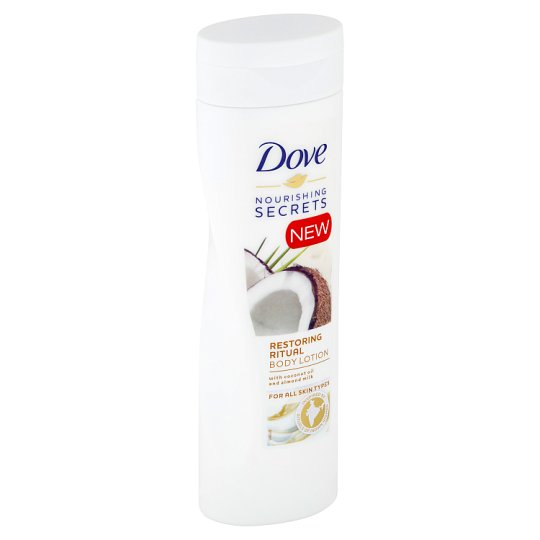 Dove Pečující Rituál tělové mléko s kokosovým olejem a mandlovým mlékem 250ml