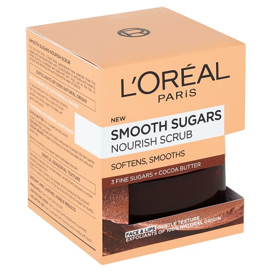 L'Oréal Paris Jemný vyživující cukrový scrub 50ml