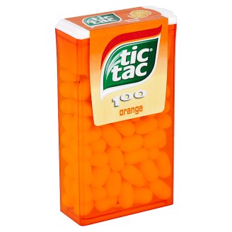 Tic Tac Dražé s pomerančovou příchutí 49g
