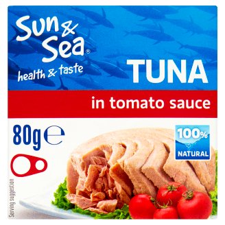 Sun & Sea Tuňák v rajčatové omáčce 80g