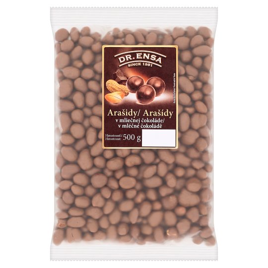 Dr. Ensa Arašídy v mléčné čokoládě 500g