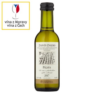 Znovín Znojmo Pálava 2013 bílé víno s přívlastkem pozdní sběr 0,187l