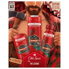 Old Spice Bearglove Lumberjack Gift Set With Deodorant Spray, Stick, Shower Gel