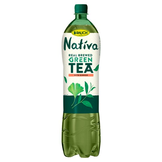 Rauch Nativa Zelený čaj s ginkgem 1,5l