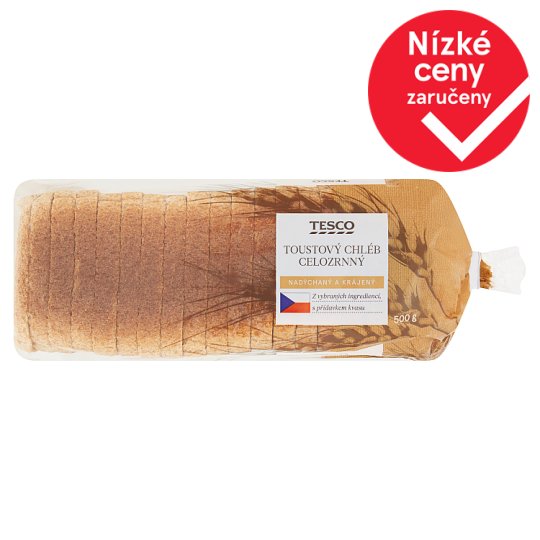 Tesco Wholegrain Toast Bread 500g