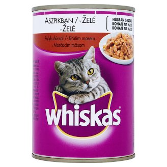 Whiskas V želé s krůtím masem 400g